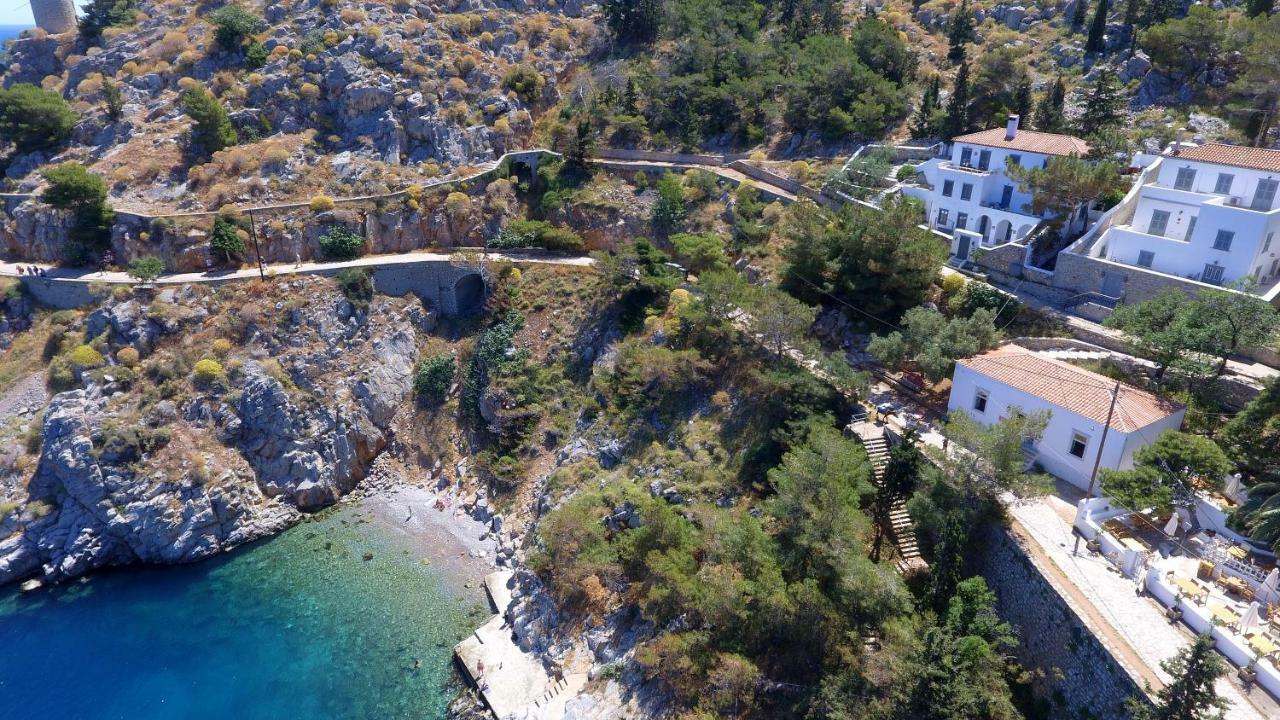 דירות הידרה Douskos Beach House מראה חיצוני תמונה